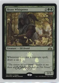 Beast Whisperer (Store Promo) Foil Magic: Guilds of Ravnica GRN #123 - Image 1