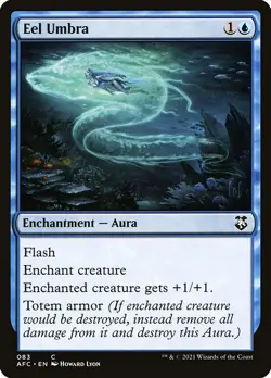 [MTG] Eel Umbra (083) (AFC) LP-HP - Image 1