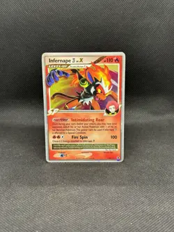 Infernape Lv.X 108/111 Rising Rivals Holo Pokemon TCG - Image 1