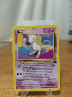 Pokemon TCG Mew Black Star Promo #8 2000 WOTC Vintage Lp - Image 1