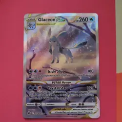 Pokemon TCG Glaceon VSTAR Crown Zenith GG40/GG70 Near Mint Condition - Image 1
