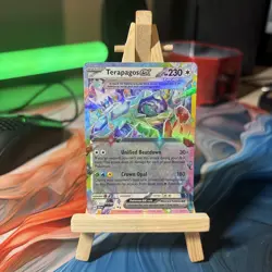 Pokemon - Terapagos ex - 128/142 - Stellar Crown - Holo - Double Rare - Image 1