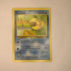 Psyduck 53/62 | Base Set Fossil | Non Holo Pokemon Card LP - Image 1