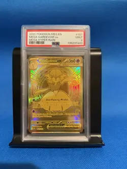 Pokemon MEGA Gardevoir EX GOLD HYPER RARE !!! MEGA Evolution PSA 9 - Image 1