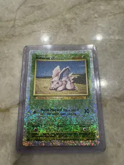POKEMON TCG LEGENDARY COLLECTION NIDORAN #83/110 REVERSE HOLO FOIL VINTAGE - Image 1