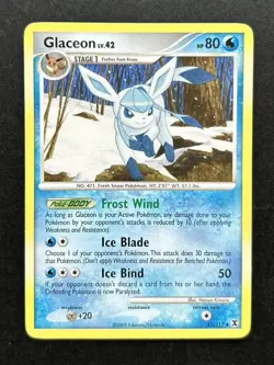 Glaceon 41/111 Uncommon Rising Rivals Pokemon MP - Image 1
