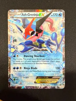 Ash-Greninja EX - (XY133) Black Star Promo (HP) - Pokemon - Image 1