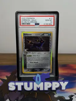 PSA 10 UMBREON 17/113 | Delta Species Holo Graded Pokemon Card - Image 1