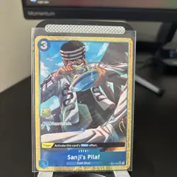 Sanji's Pilaf OP03-056 Alt Art PRB-01 The Best - One Piece Card Game - Image 2