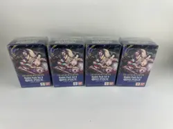 Lot of (4) One-Piece Double Pack Set Vol. 9 - The Azure Sea's Seven OP14 Sealed - Image 1