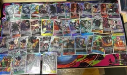 One Piece English Card Lot SR NM 42 Cards Lot From OP13 + PRB02 - Image 1