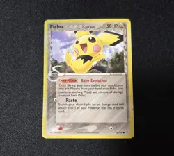 Lot of -4 Pikachu - 1 Pichu Pokemon Cards - Delta- Legendary- SV- Sun&Moon- McD - Image 4