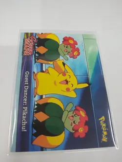 MINT Pokemon Card - Guest Dancer: Pikachu! Snap13 - Screen Snaps! - Topps Johto - Image 1