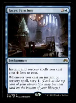 Jace's Sanctum LP Light Play Magic Origins MTG [11402] - Image 1