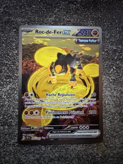 ROC-DE-FER EX FULL ART - POKEMON 207/162 EV5 TEF FORCES TEMPORELLES NEUF FR - Image 1
