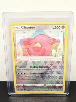Pokemon TCG Lost Thunder Chansey Reverse Holo 152/214 - Image 1