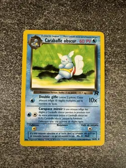 CARABAFFE OBSCUR UNCO - POKEMON 46/82 TEAM ROCKET EDITION 2 FR - Image 1