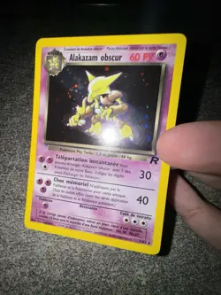 ALAKAZAM OBSCUR HOLO - POKEMON 1/82 TEAM ROCKET EDITION 2 FR - Image 3