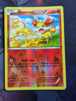 Pokemon TCG Fates Collide - Fennekin 11/124 (Reverse Holo) - Image 1