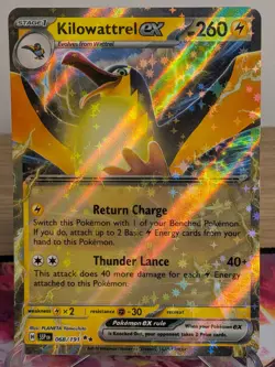 KILOWATTREL EX 068/191 DOUBLE RARE SURGING SPARKS POKEMON NM - Image 1