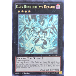 Yu-Gi-Oh Dark Rebellion XYZ Dragon Ghost Rare 1st Ed NECH-EN053 Near Mint - Image 1