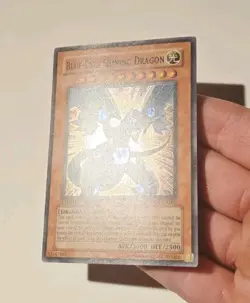 Yugioh Blue-Eyes Shining Dragon MOV-EN001 Super Rare NM - Image 4