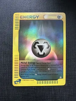 Metal Energy 143/147 Reverse Holo Rare Aquapolis Pokemon Card NM 💎 - Image 1