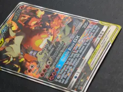 Reshiram & Charizard GX SM201 Tag Team Promo Full Art Holo Card - Image 5