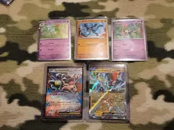 Lot Of 5 Pokemon Tcg Cards Promo Mega Ex - Image 1