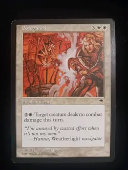 MTG Magic the Gathering Safeguard Tempest LP - Image 1