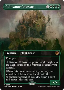 Cultivator Colossus Borderless Innistrad Remastered NM MTG - Image 1