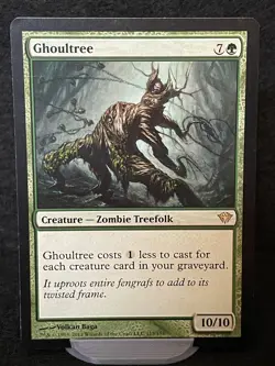 Magic the Gathering Dark Ascension Ghoultree Creature Zombie Treefolk 115/158 - Image 1