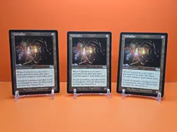 🟤🟤🟤 (3) 1998 MAGIC THE GATHERING URZA'S SAGA CATHODION PLAYED 🟤🟤🟤 - Image 1
