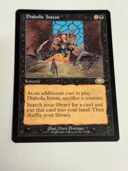 MTG Diabolic Intent Planeshift NM - Image 1