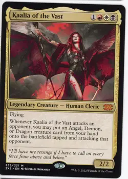 2022 Magic the Gathering Kaalia of the West Legendary Creature Human Cleric - Image 1