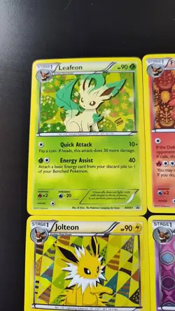 Pokemon TCG Eeveelution Black & White Promo Full Set BW87 - BW94 + Holo Sylveon - Image 2