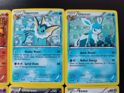 Pokemon TCG Eeveelution Black & White Promo Full Set BW87 - BW94 + Holo Sylveon - Image 4
