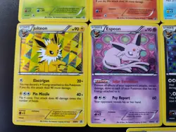 Pokemon TCG Eeveelution Black & White Promo Full Set BW87 - BW94 + Holo Sylveon - Image 5