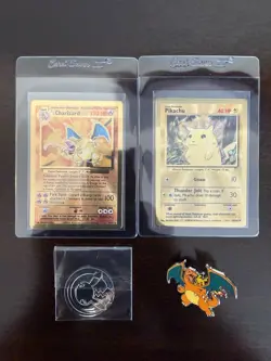 Pokemon Celebrations Lot – Gold Metal Charizard & Pikachu + 8 Hits + UPC Promos - Image 3