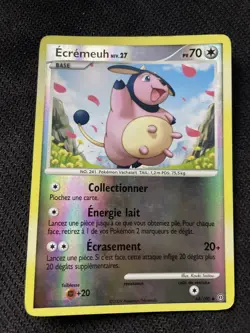ECREMEUH REVERSE - POKEMON 44/100 DIAMANT ET PERLE TEMPETE EXCELLENT ETAT FR - Image 1