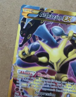 Pokemon Alakazam EX Fates Collide 125/124 - Full Art Holo Secret Rare 2016 - Image 2