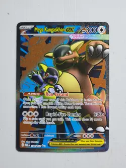 Mega Kangaskhan ex Full Art 164/132 Mega Evolution Holo POKEMON NEAR MINT - Image 1