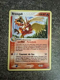 BRASEGALI HOLO - POKEMON 5/108 EX GARDIENS DU POUVOIR FR - Image 1