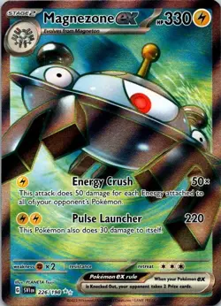 Pokemon TCG Magnezone ex 226/198 SV01: Scarlet & Violet Base Set NM (SKU 1-2) - Image 1