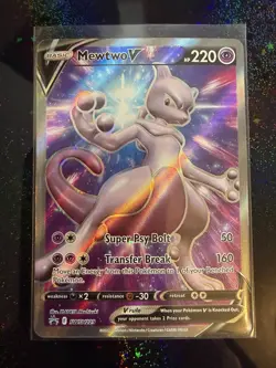 Pokemon TCG Mewtwo SWSH229 Black Star Promo Near Mint English - Image 1