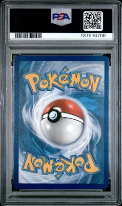 2021 POKEMON SWORD & SHIELD FUSION STRIKE #245 FULL ART/CELEBI V PSA 9 - Image 2
