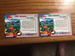DODRIO 1999 Topps Pokemon TV Animation #85 Foil/Holo & Regular BOTH NM SEE PICS - Image 2