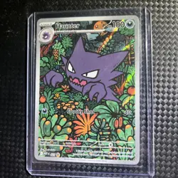 Haunter MEP EN 027 Pokemon TCG Mega Evolution Black Star Promo NM - Image 1