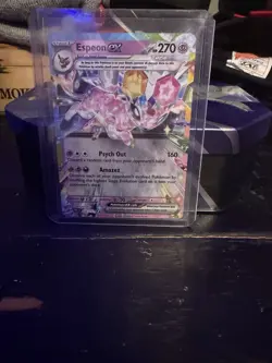 Pokemon Espeon ex 034/131 Prismatic Evolutions Scarlet & Violet Double Rare - Image 1