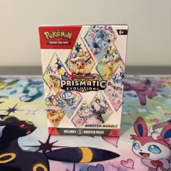 Pokemon TCG: Scarlet & Violet Prismatic Evolutions Booster Bundle Factory Sealed - Image 1